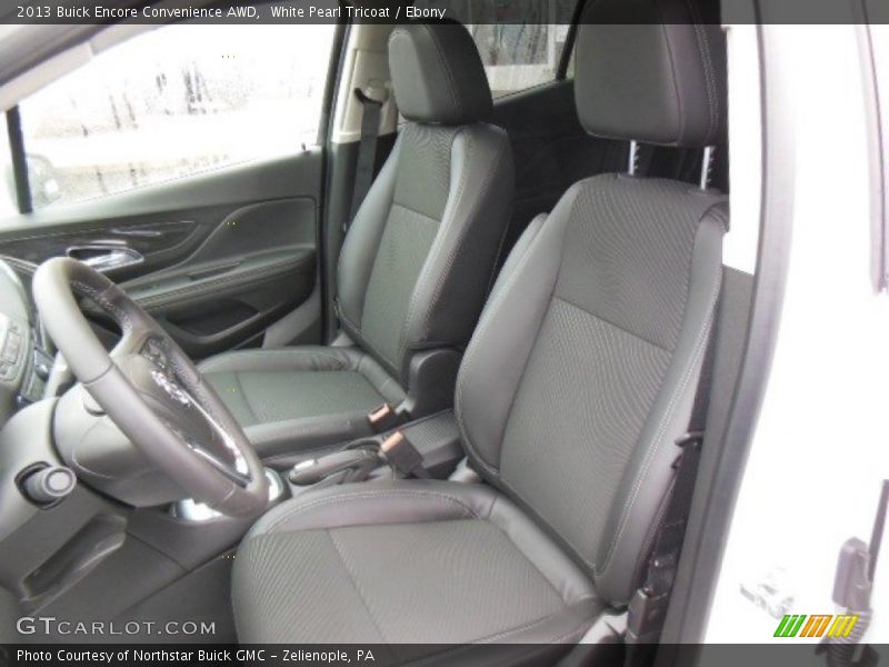 Front Seat of 2013 Encore Convenience AWD