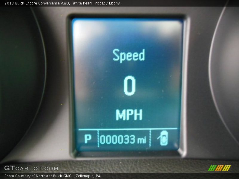 White Pearl Tricoat / Ebony 2013 Buick Encore Convenience AWD