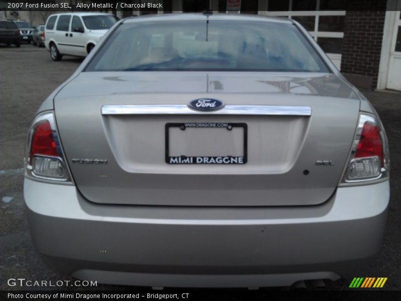 Alloy Metallic / Charcoal Black 2007 Ford Fusion SEL