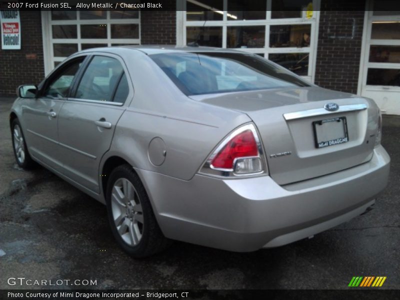 Alloy Metallic / Charcoal Black 2007 Ford Fusion SEL