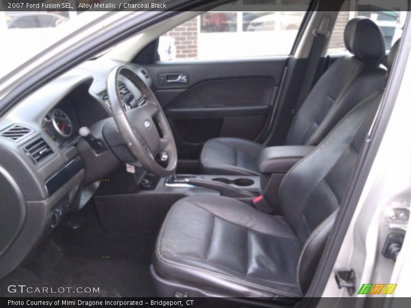 Alloy Metallic / Charcoal Black 2007 Ford Fusion SEL