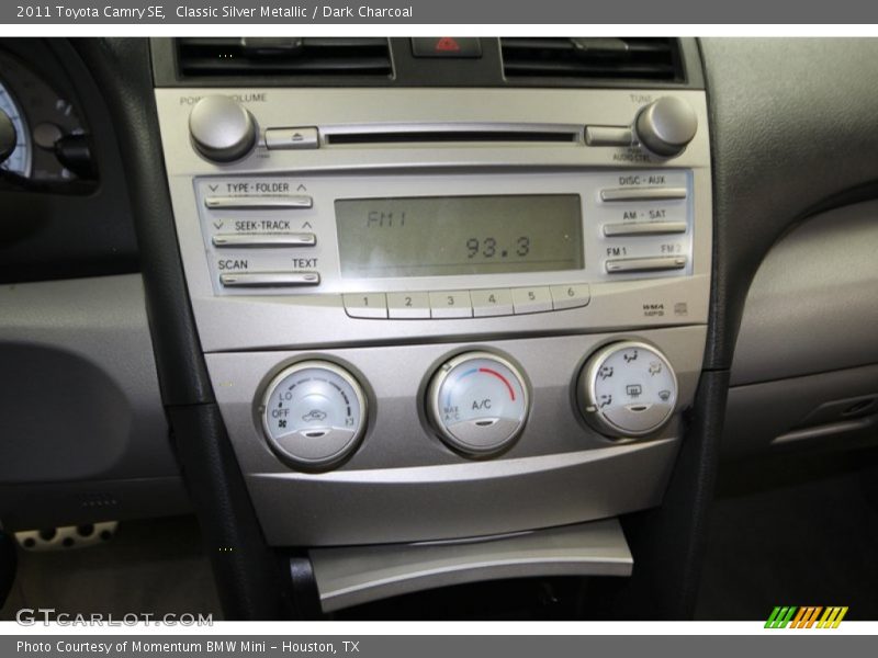 Classic Silver Metallic / Dark Charcoal 2011 Toyota Camry SE