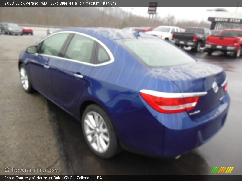 Luxo Blue Metallic / Medium Titanium 2013 Buick Verano FWD