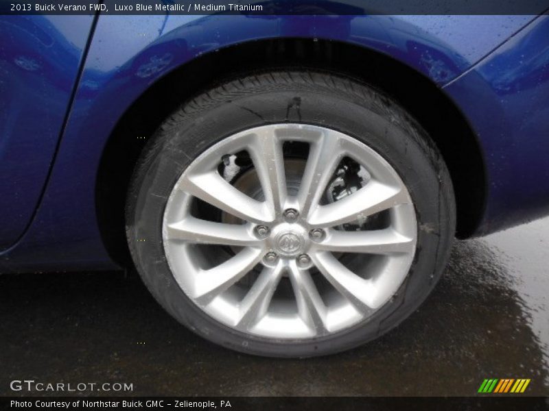 Luxo Blue Metallic / Medium Titanium 2013 Buick Verano FWD