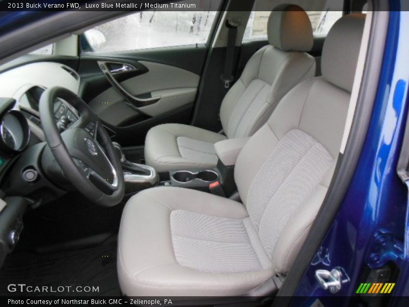 Luxo Blue Metallic / Medium Titanium 2013 Buick Verano FWD