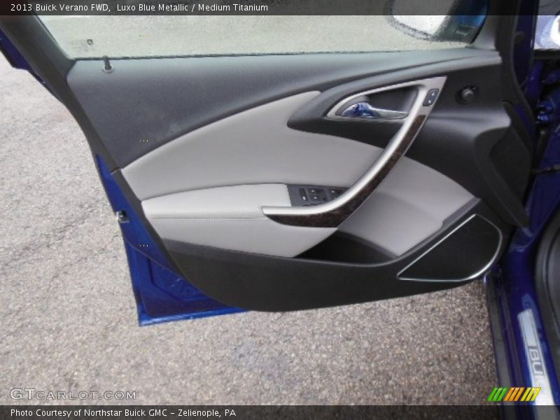 Luxo Blue Metallic / Medium Titanium 2013 Buick Verano FWD