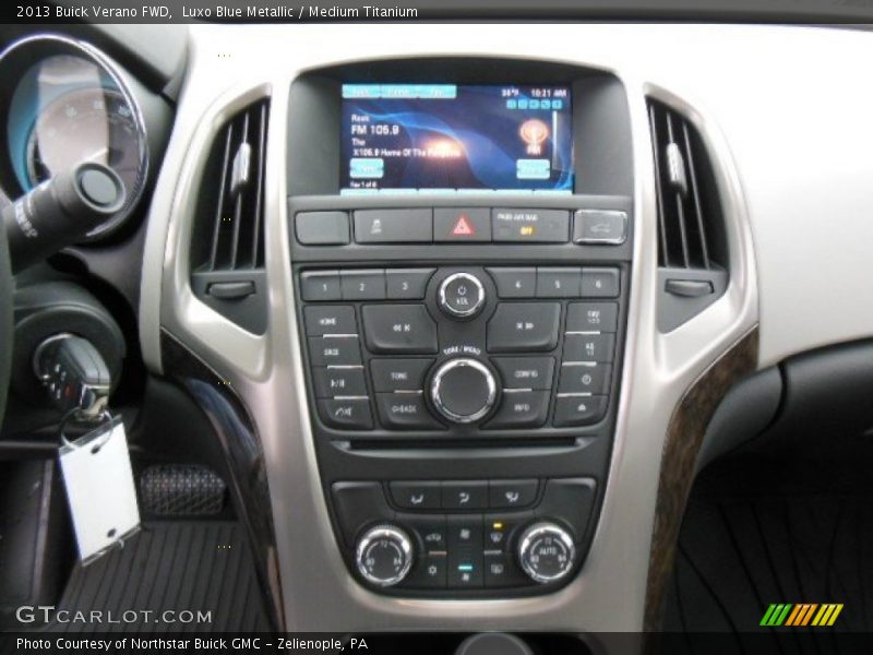 Luxo Blue Metallic / Medium Titanium 2013 Buick Verano FWD