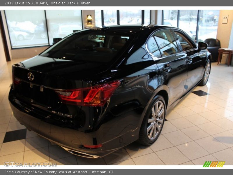 Obsidian Black / Flaxen 2013 Lexus GS 350 AWD