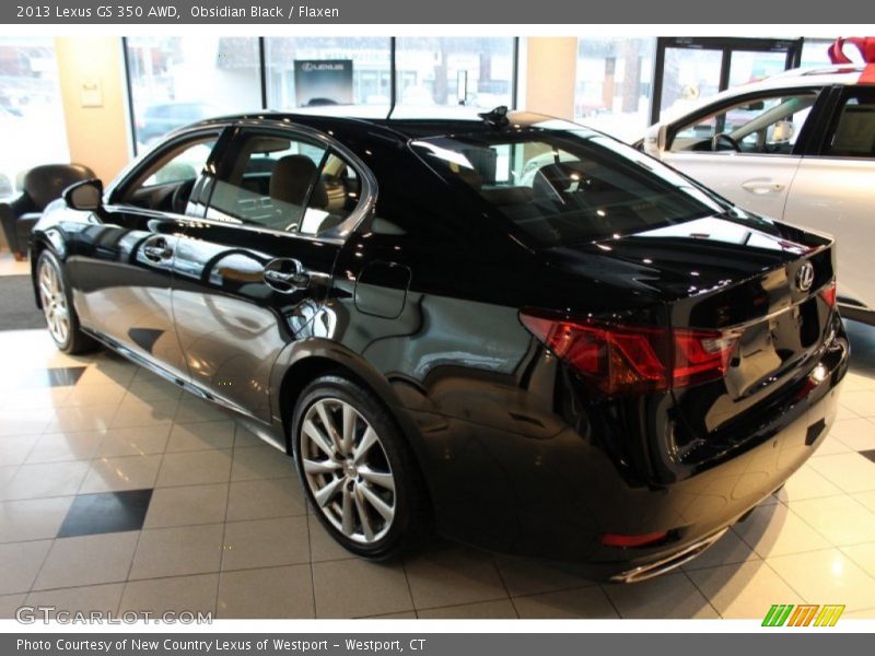 Obsidian Black / Flaxen 2013 Lexus GS 350 AWD