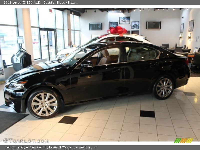 Obsidian Black / Flaxen 2013 Lexus GS 350 AWD