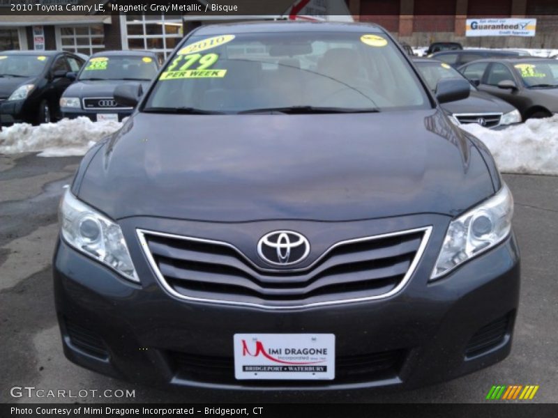Magnetic Gray Metallic / Bisque 2010 Toyota Camry LE