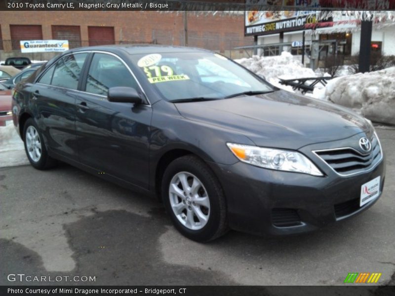 Magnetic Gray Metallic / Bisque 2010 Toyota Camry LE