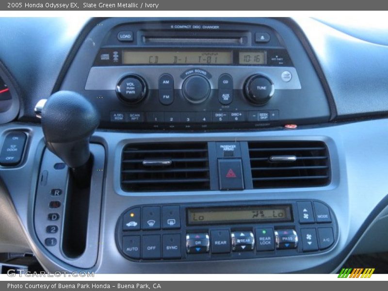 Slate Green Metallic / Ivory 2005 Honda Odyssey EX
