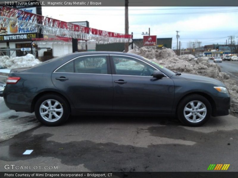 Magnetic Gray Metallic / Bisque 2010 Toyota Camry LE