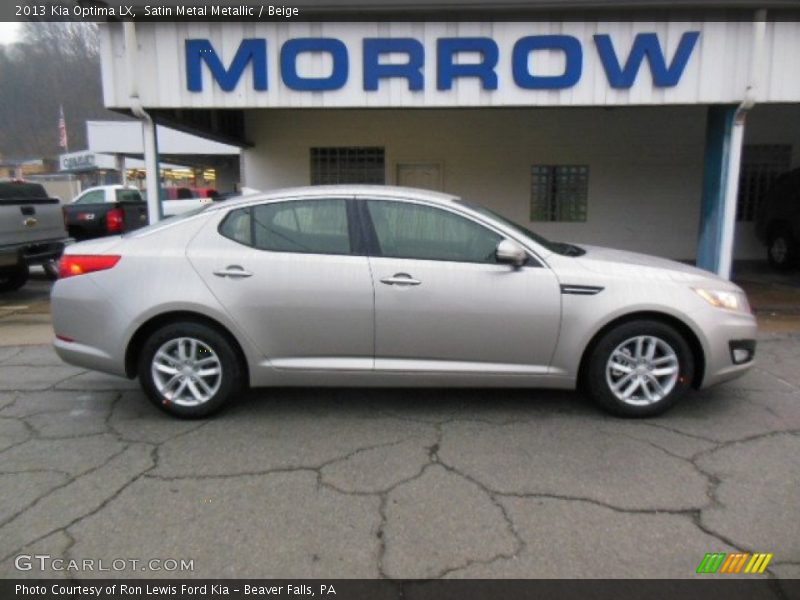 Satin Metal Metallic / Beige 2013 Kia Optima LX