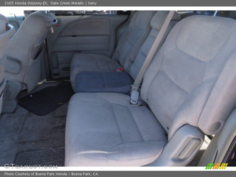 Slate Green Metallic / Ivory 2005 Honda Odyssey EX