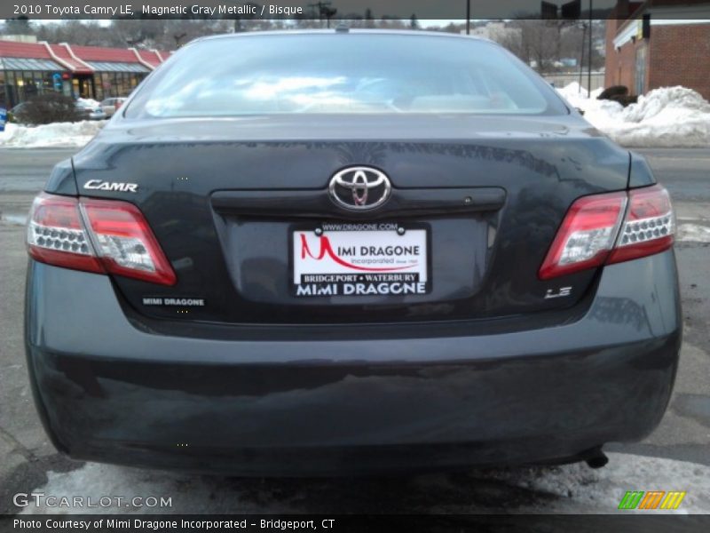 Magnetic Gray Metallic / Bisque 2010 Toyota Camry LE