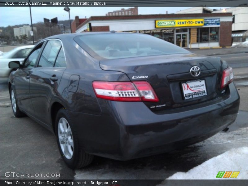 Magnetic Gray Metallic / Bisque 2010 Toyota Camry LE