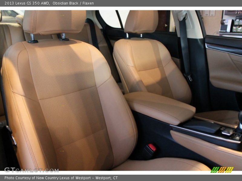Obsidian Black / Flaxen 2013 Lexus GS 350 AWD