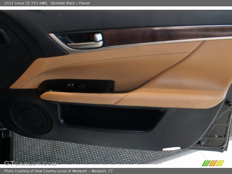 Obsidian Black / Flaxen 2013 Lexus GS 350 AWD