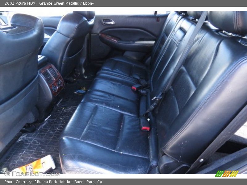 Granite Green Metallic / Ebony 2002 Acura MDX