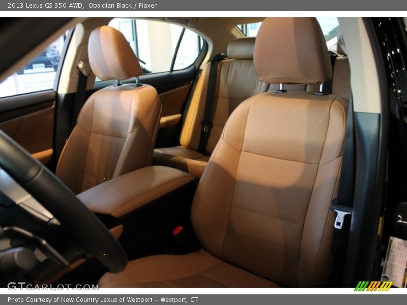 Obsidian Black / Flaxen 2013 Lexus GS 350 AWD