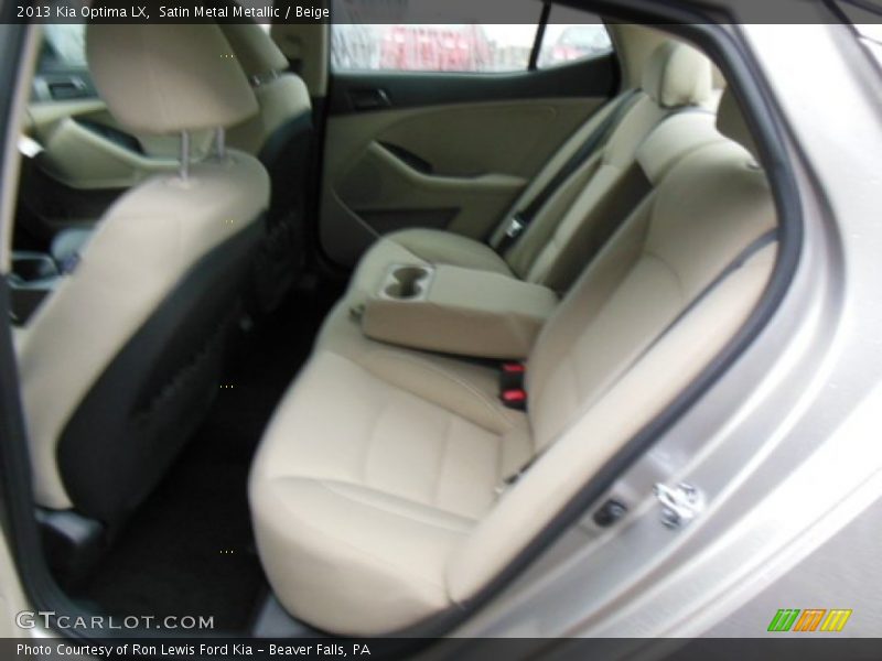 Satin Metal Metallic / Beige 2013 Kia Optima LX