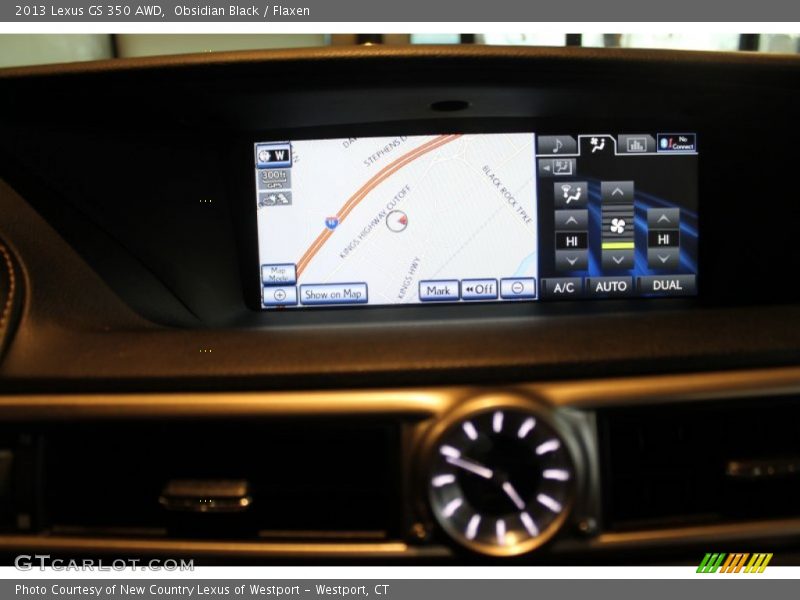 Obsidian Black / Flaxen 2013 Lexus GS 350 AWD