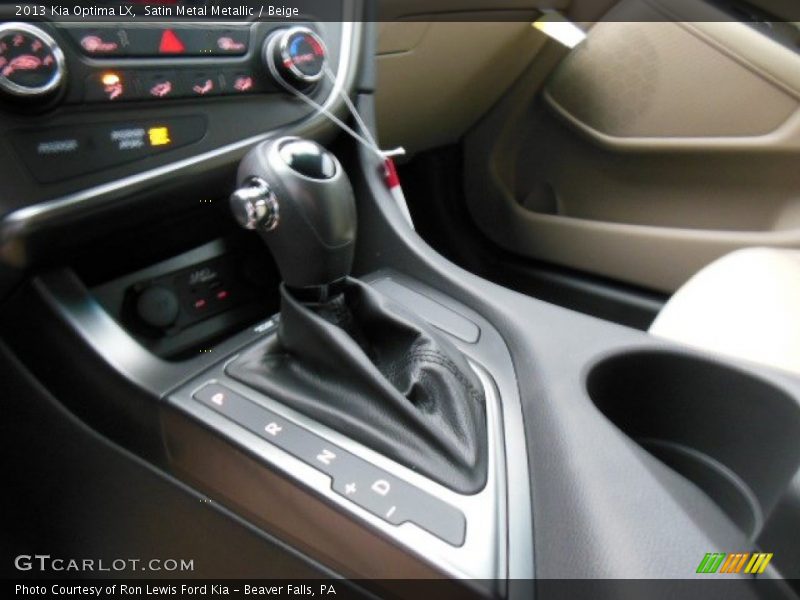 Satin Metal Metallic / Beige 2013 Kia Optima LX