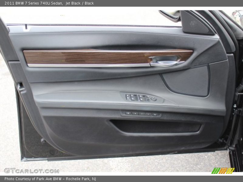 Jet Black / Black 2011 BMW 7 Series 740Li Sedan