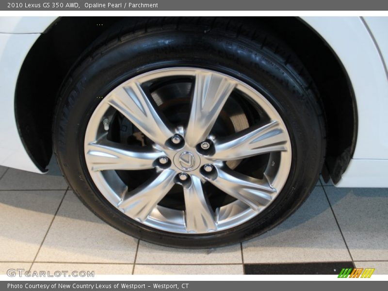 Opaline Pearl / Parchment 2010 Lexus GS 350 AWD