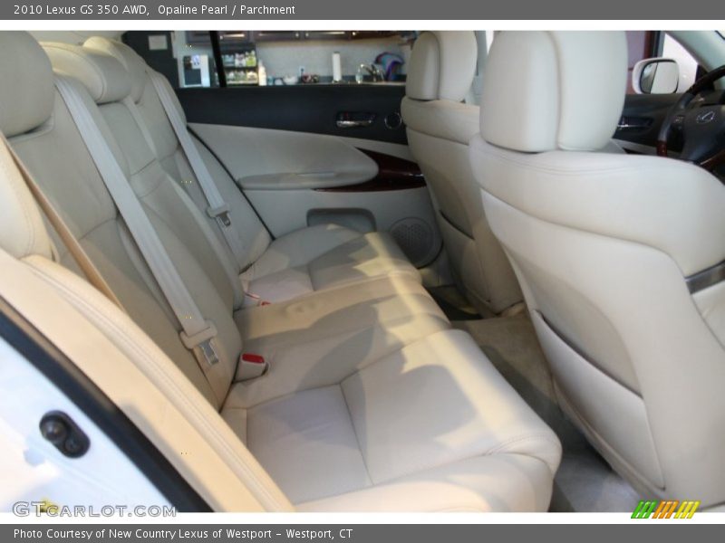 Opaline Pearl / Parchment 2010 Lexus GS 350 AWD
