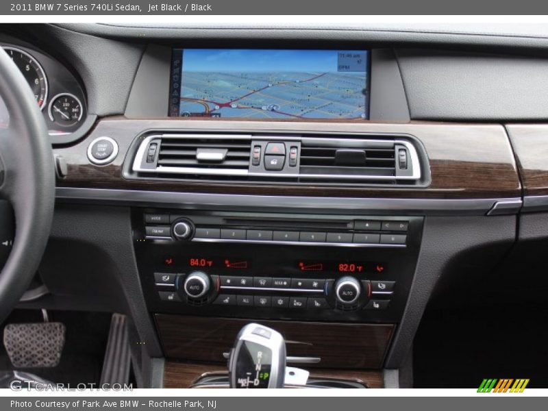 Jet Black / Black 2011 BMW 7 Series 740Li Sedan