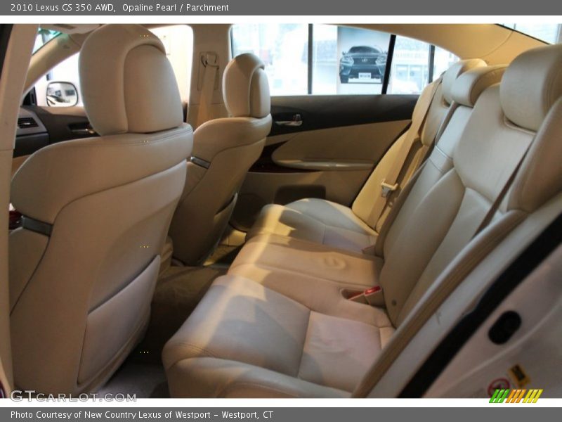 Opaline Pearl / Parchment 2010 Lexus GS 350 AWD