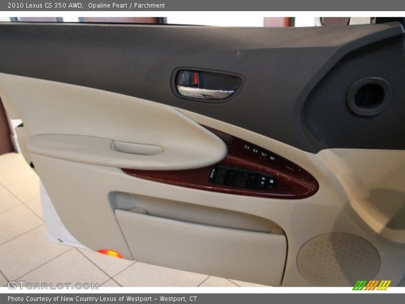 Opaline Pearl / Parchment 2010 Lexus GS 350 AWD