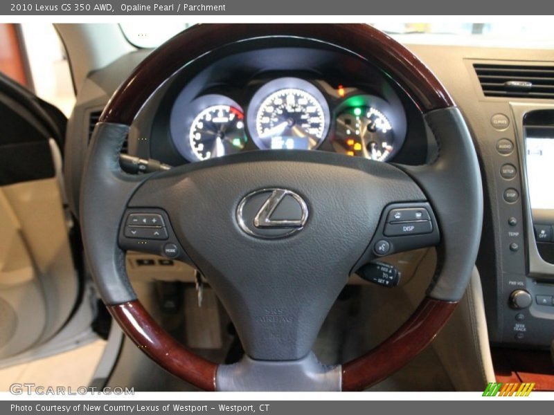 Opaline Pearl / Parchment 2010 Lexus GS 350 AWD