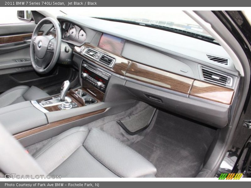 Jet Black / Black 2011 BMW 7 Series 740Li Sedan