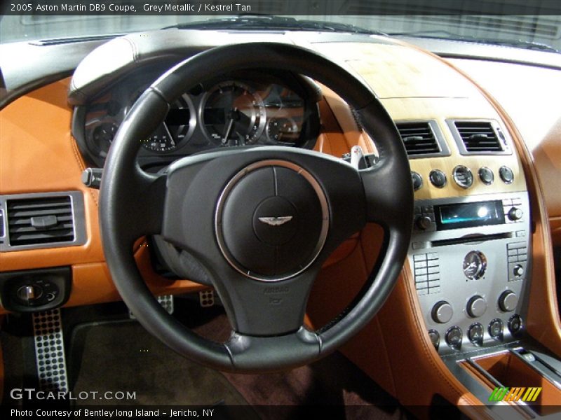 Grey Metallic / Kestrel Tan 2005 Aston Martin DB9 Coupe