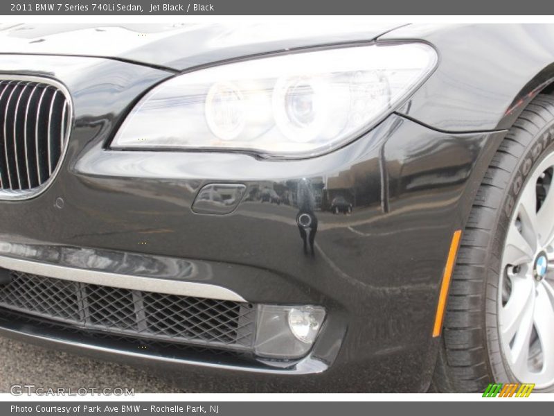 Jet Black / Black 2011 BMW 7 Series 740Li Sedan