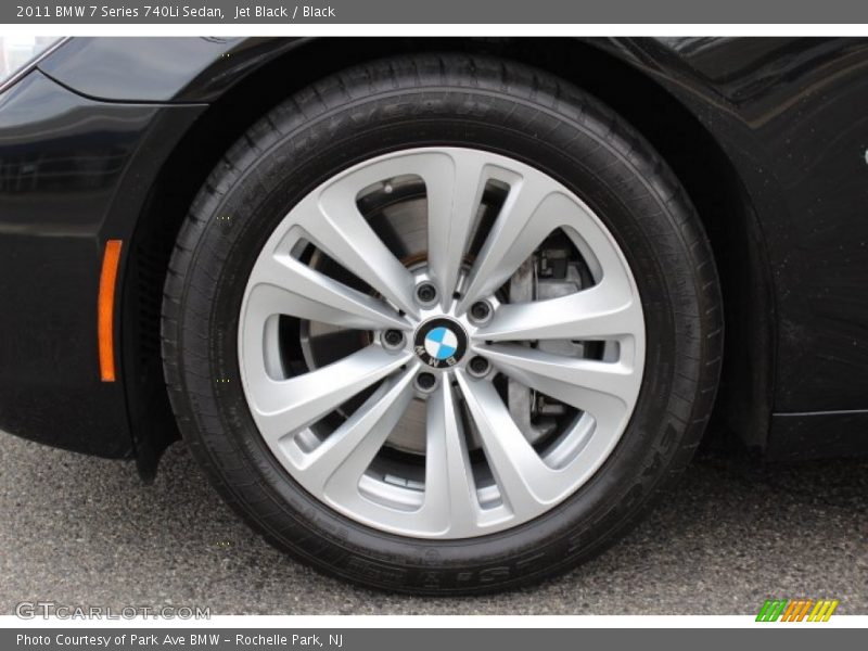Jet Black / Black 2011 BMW 7 Series 740Li Sedan
