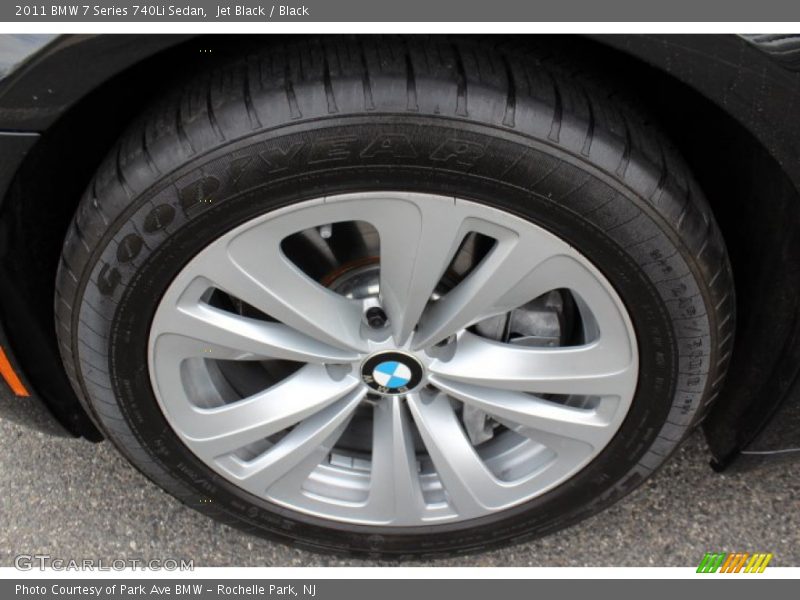 Jet Black / Black 2011 BMW 7 Series 740Li Sedan