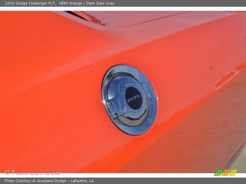 HEMI Orange / Dark Slate Gray 2009 Dodge Challenger R/T