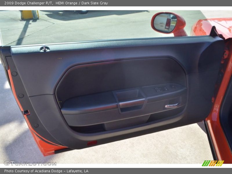 HEMI Orange / Dark Slate Gray 2009 Dodge Challenger R/T