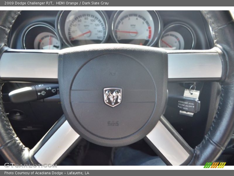 HEMI Orange / Dark Slate Gray 2009 Dodge Challenger R/T