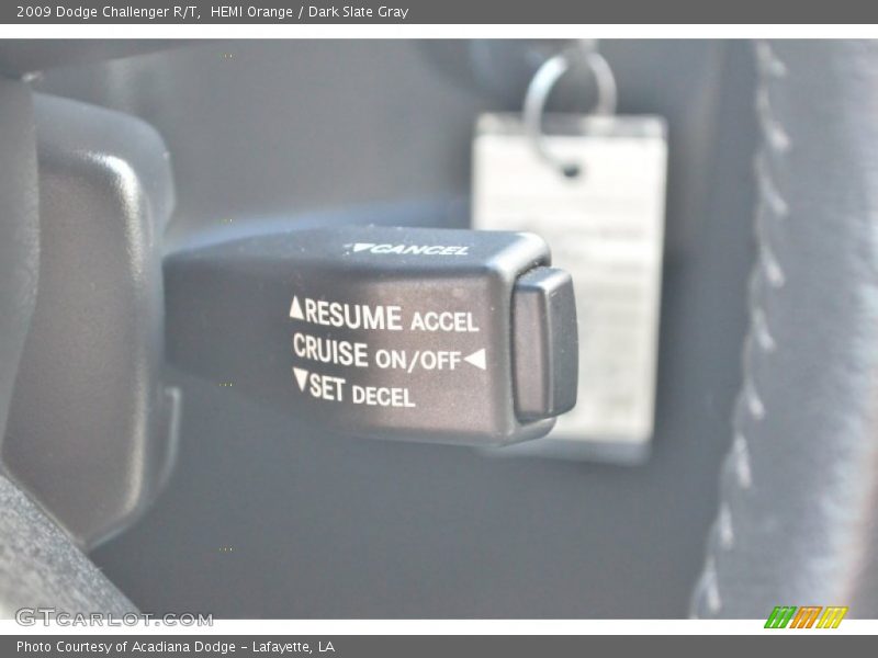 HEMI Orange / Dark Slate Gray 2009 Dodge Challenger R/T
