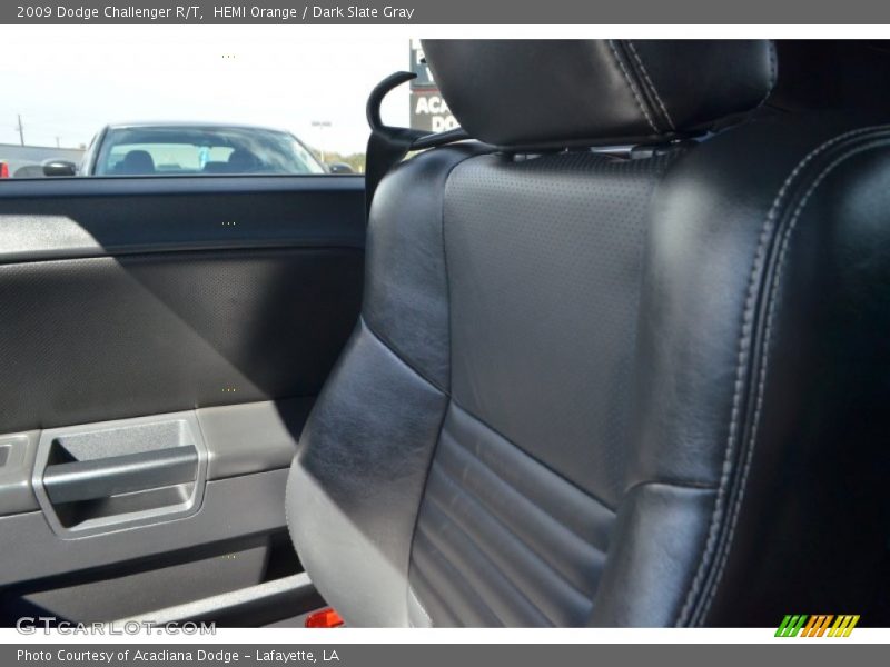 HEMI Orange / Dark Slate Gray 2009 Dodge Challenger R/T