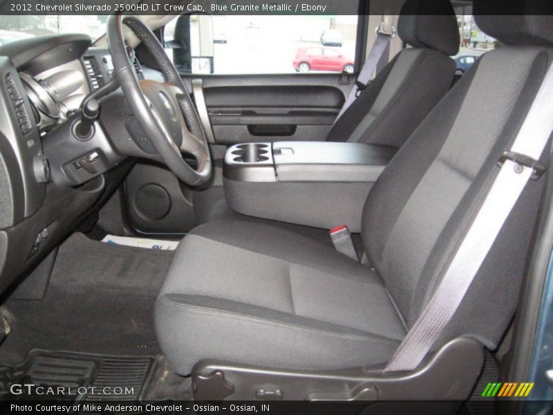 Blue Granite Metallic / Ebony 2012 Chevrolet Silverado 2500HD LT Crew Cab