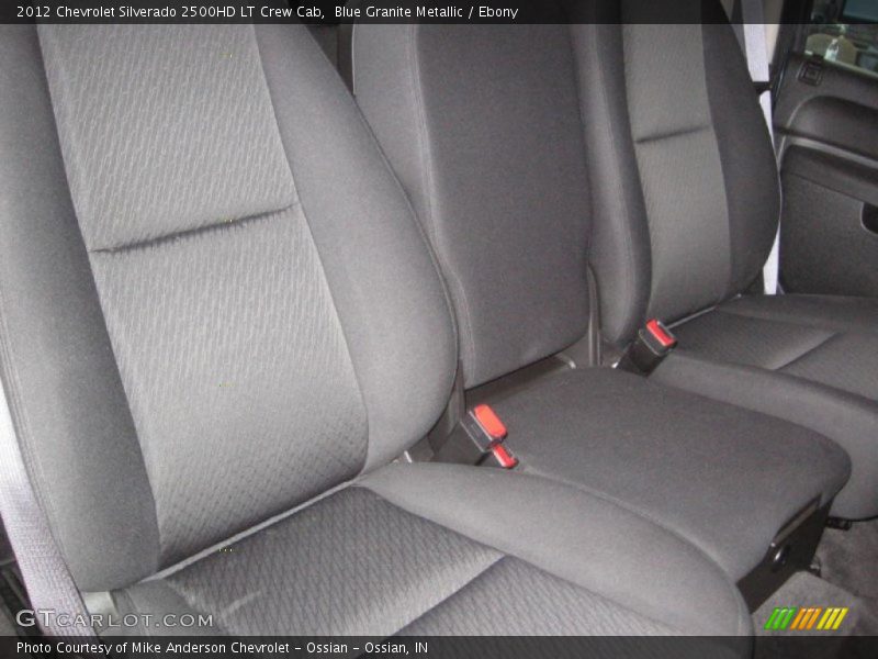 Blue Granite Metallic / Ebony 2012 Chevrolet Silverado 2500HD LT Crew Cab
