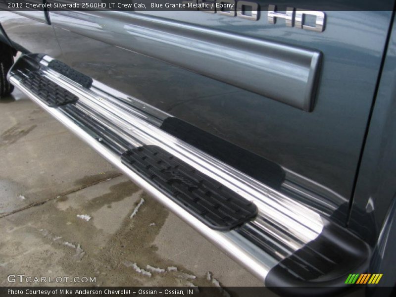 Blue Granite Metallic / Ebony 2012 Chevrolet Silverado 2500HD LT Crew Cab