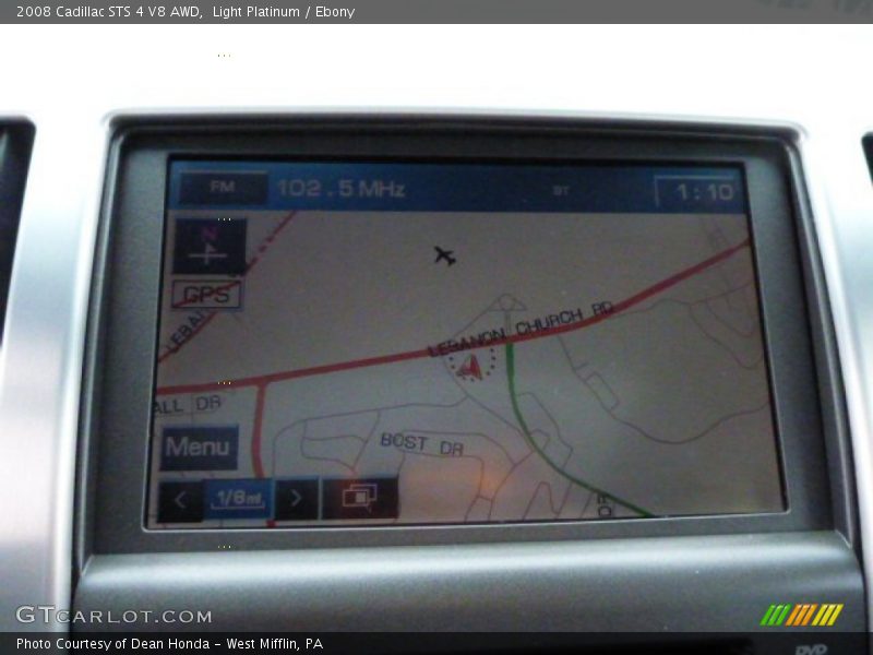 Navigation of 2008 STS 4 V8 AWD